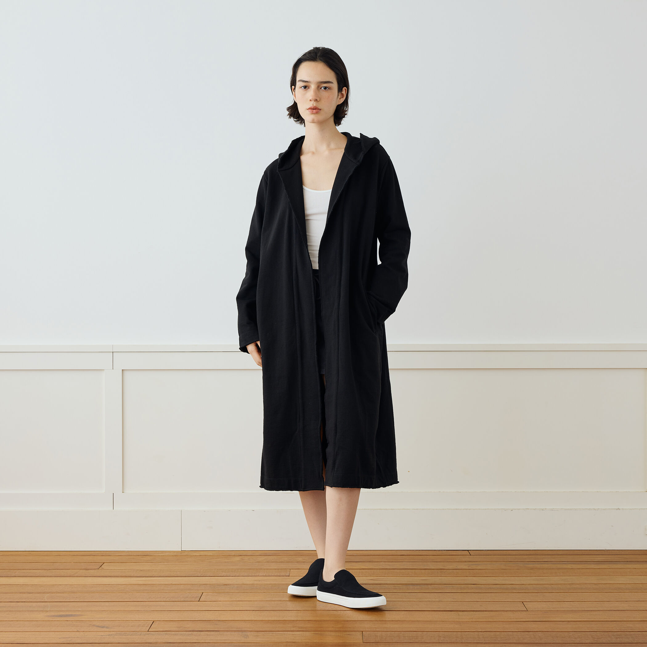 フレンチテリー フーデッドコート WVCF2531｜トゥモローランド 公式通販