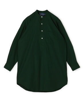 APPLETREES BAND COLLAR LONG SHIRTS ロングバンドカラーシャツ