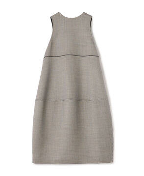 ガンクラブトゥースリバー 4-wayコクーンワンピース