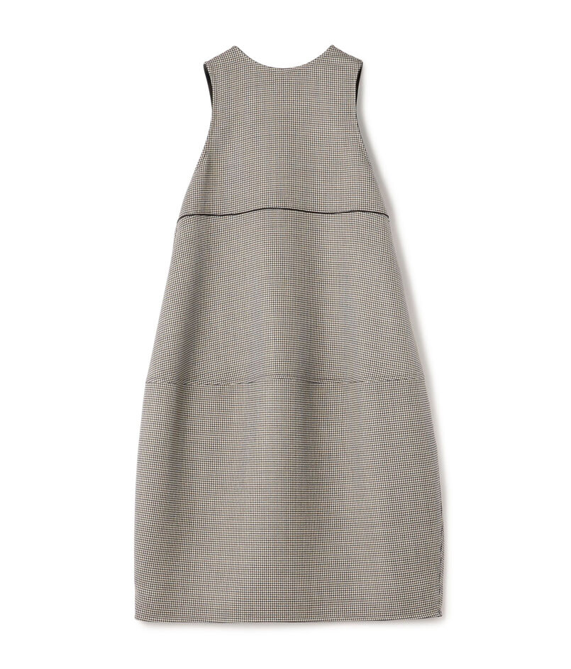 ガンクラブトゥースリバー 4-wayコクーンワンピース