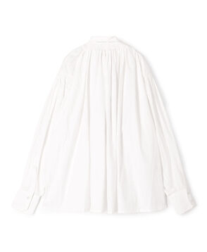 PLAN C VOLUME LSLV SHIRT コットン ボリュームブラウス
