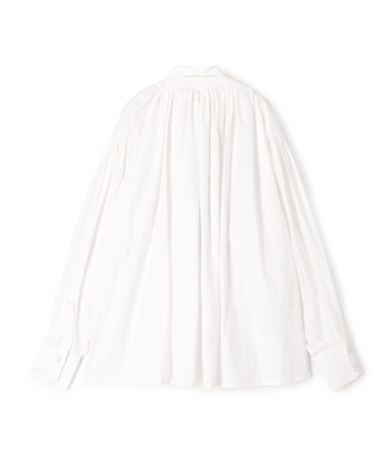 PLAN C VOLUME LSLV SHIRT コットン ボリュームブラウス