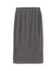 ストレッチモールスキン Iラインミディスカート