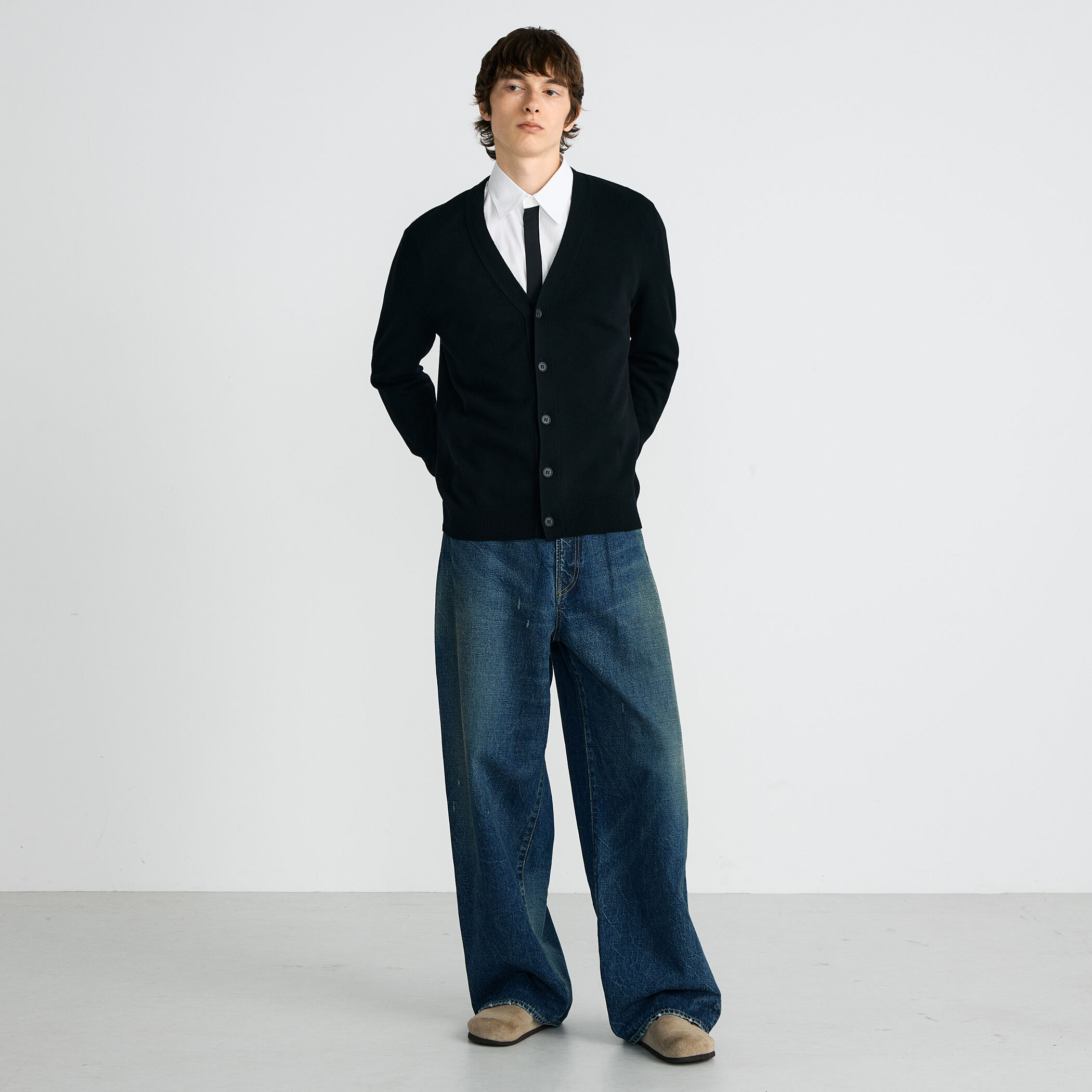 ブルーデニム バギーパンツ｜トゥモローランド 公式通販