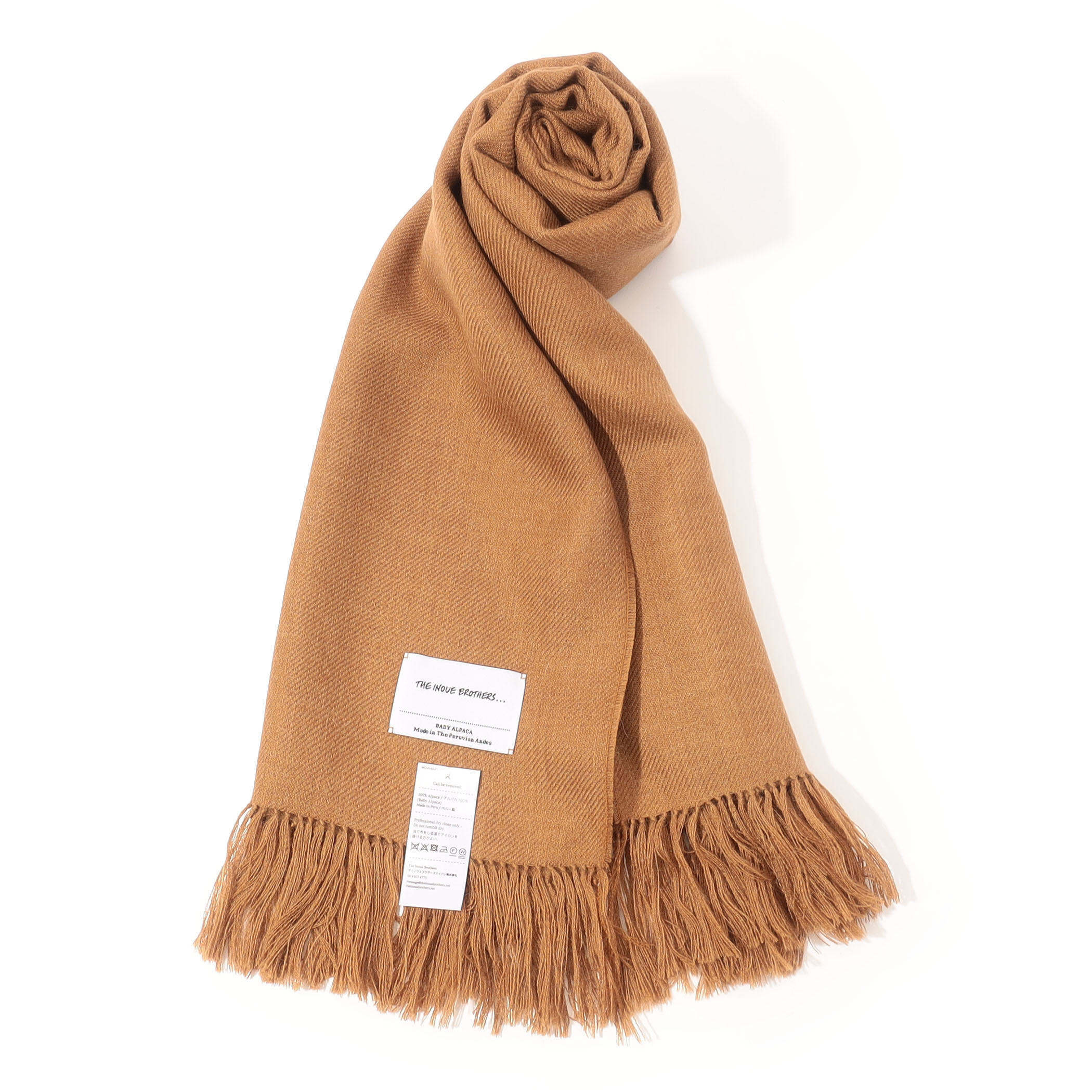 The Inoue Brothers Non Brushed Large Stole｜トゥモローランド