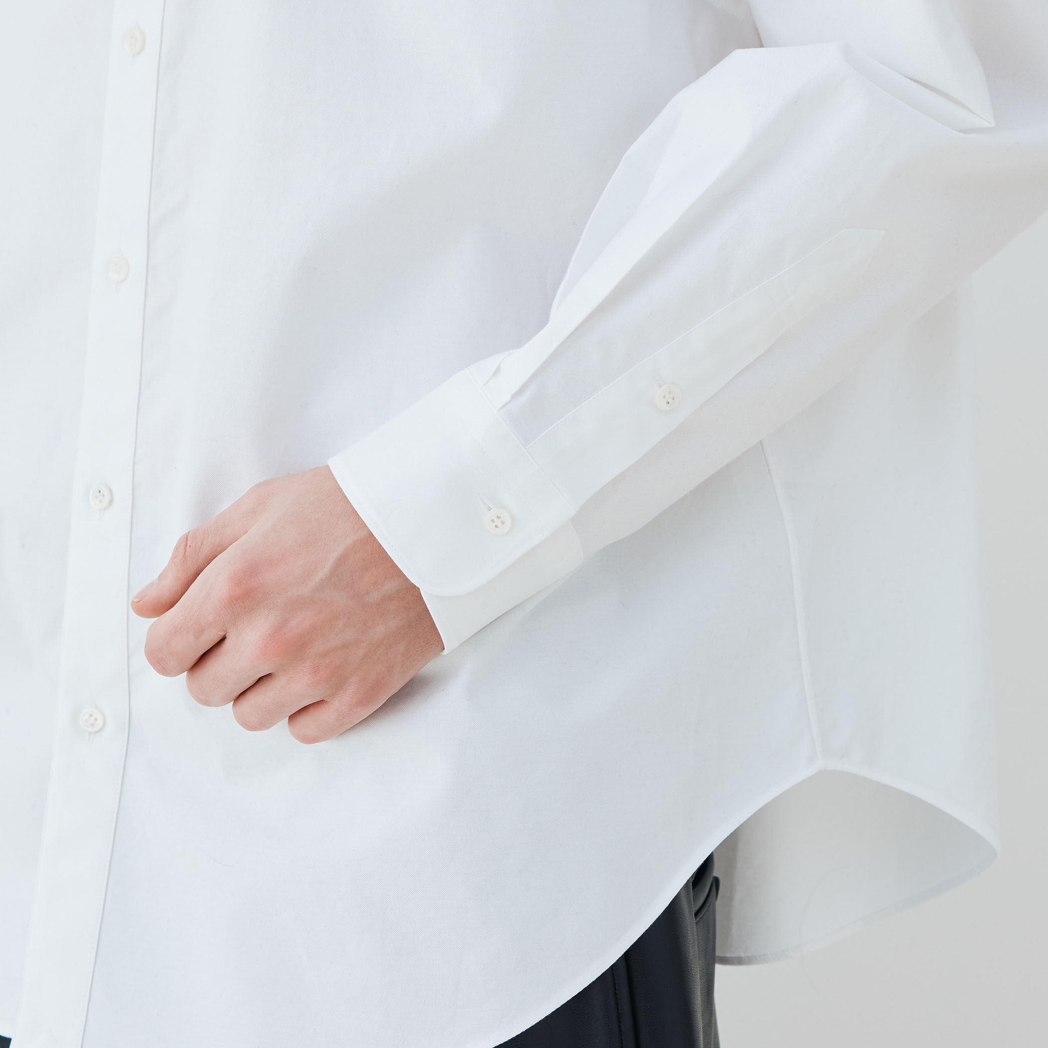 2025 SS GALERIE VIE プレミアムオックス ワイドスリーブシャツ プレミアムオックス ワイドバランスシャツ｜トゥモローランド