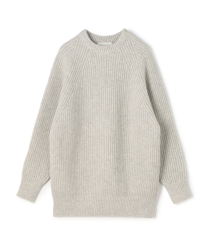 フィッシャーマンズリブ クルーネックプルオーバー