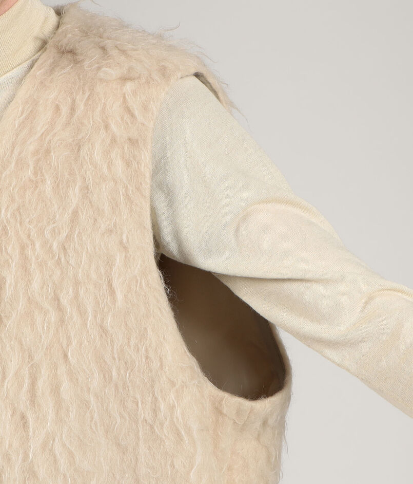 □OUAT SUPER MOHAIR VEST｜トゥモローランド 公式通販