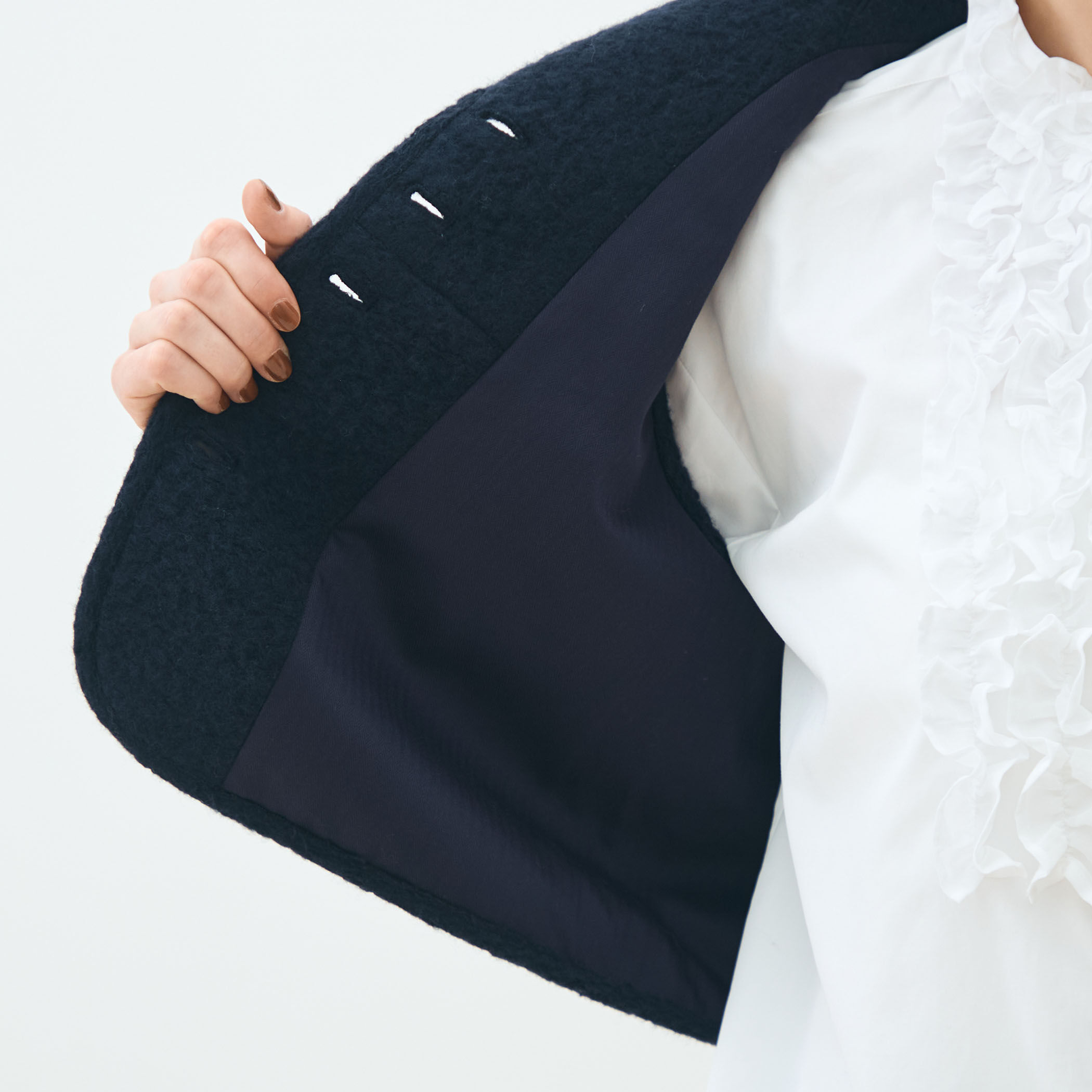 シープニット ショールカラージレ｜トゥモローランド 公式通販