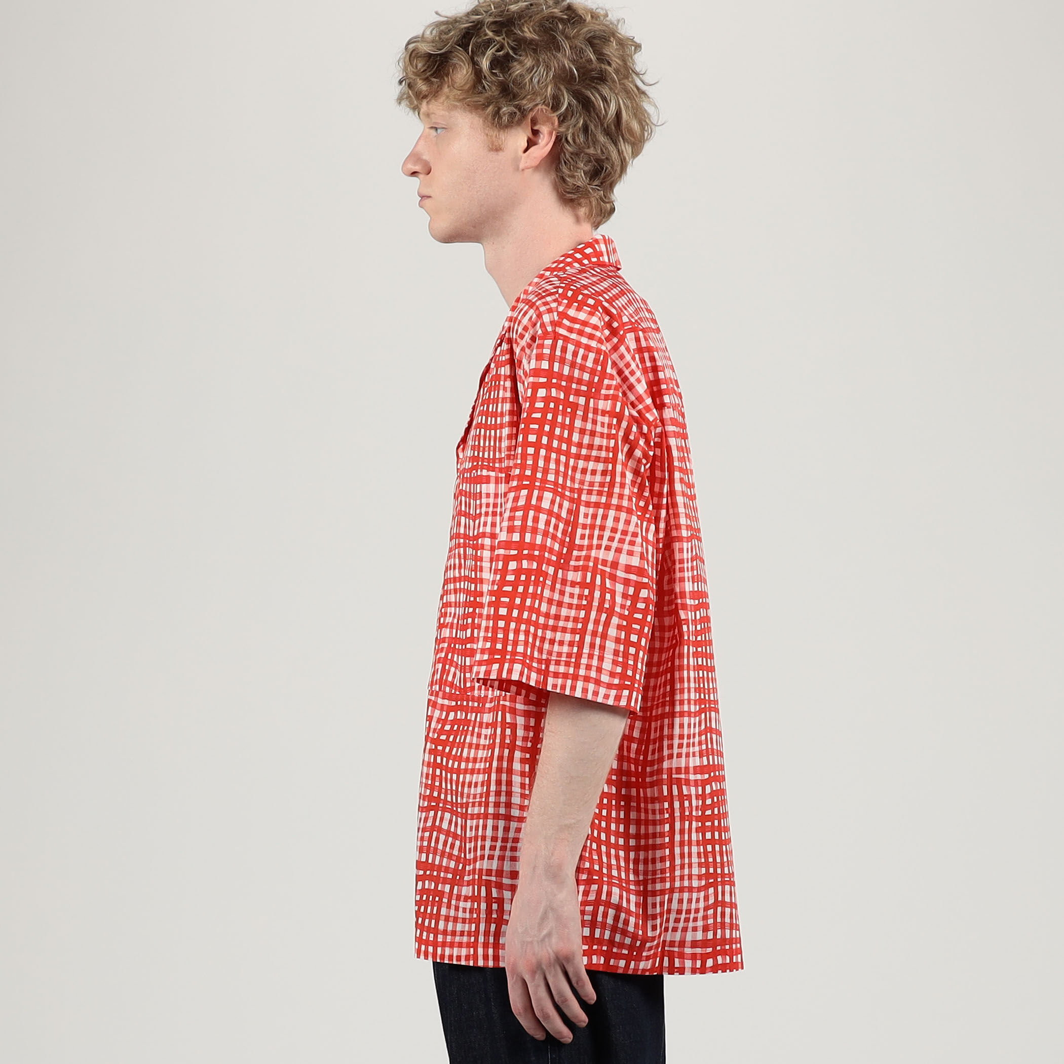 toogood the landscaper shirt シャツ サイズ4 toogood THE LANDSCAPER SHIRT PAINTED CHECK コットンローン