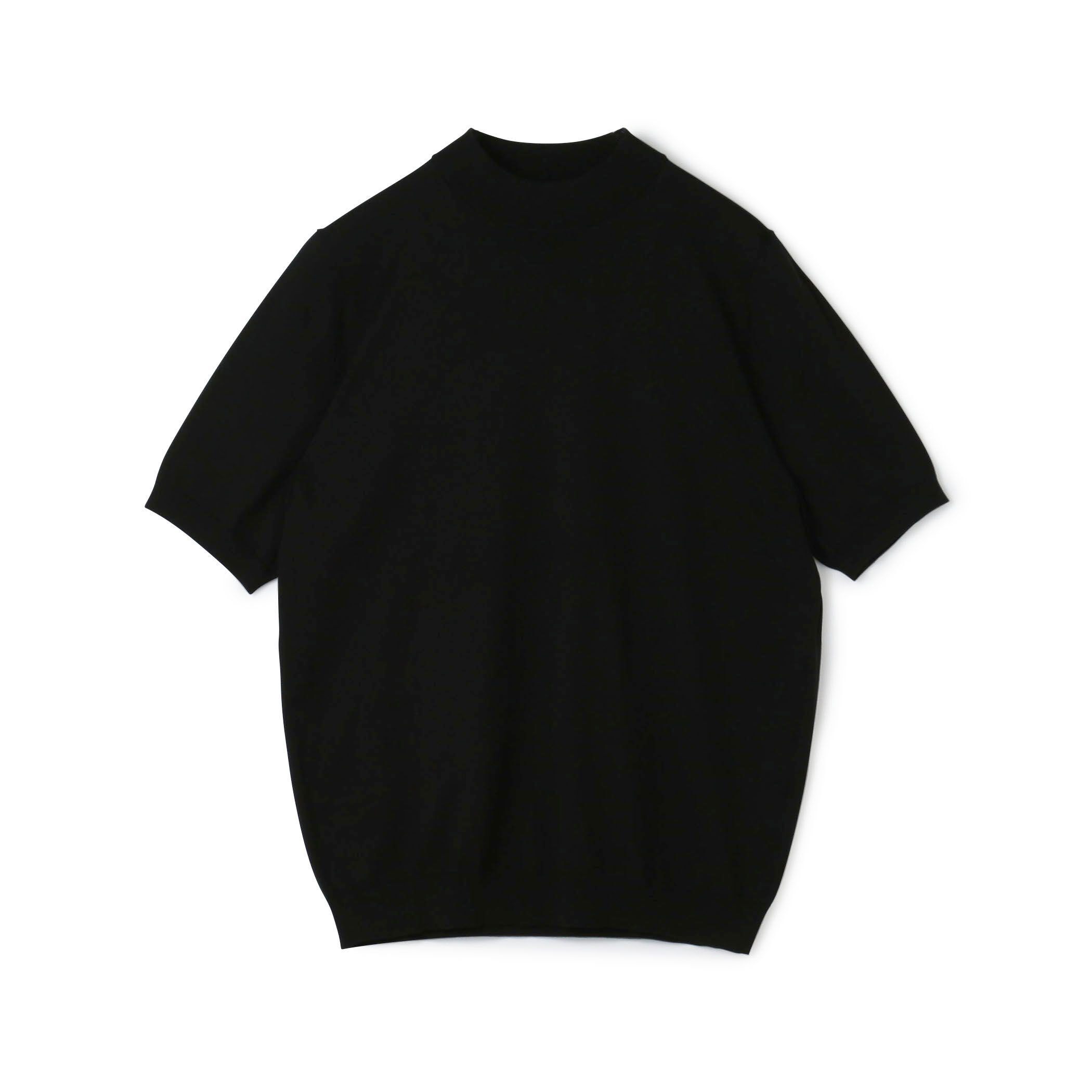 TOMORROWLAND tricot シルクコットン モックネックプルオーバーニット