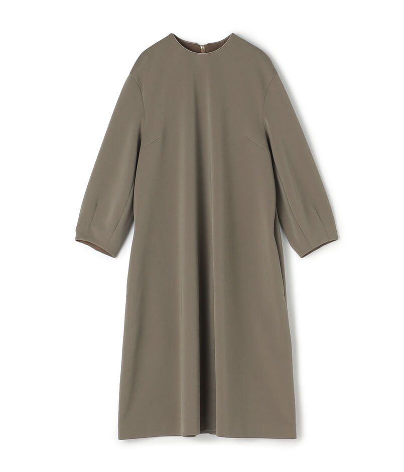 ■エラスティックジャージー Aラインワンピース