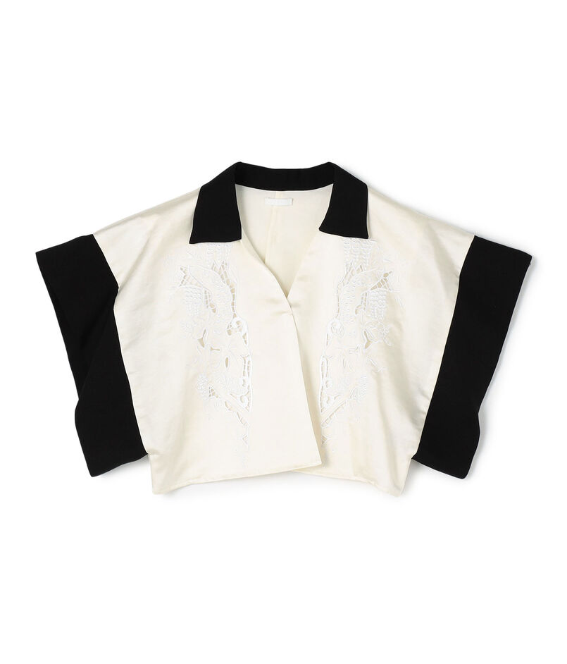 TELMA Embroidered Square Shirt