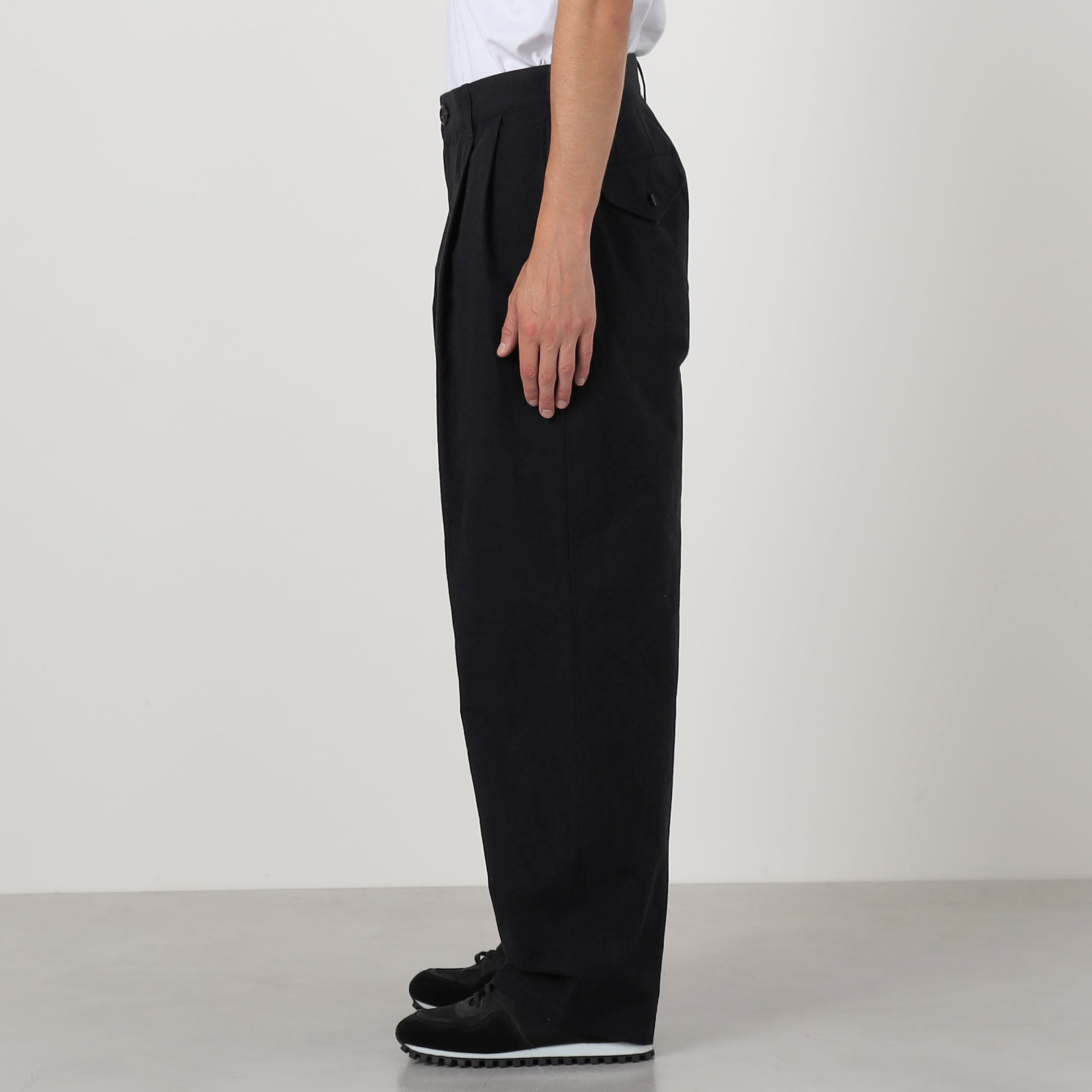 別注】THE RERACS × Edition 2 TUCK WIDE SLACKS ワイドスラックス