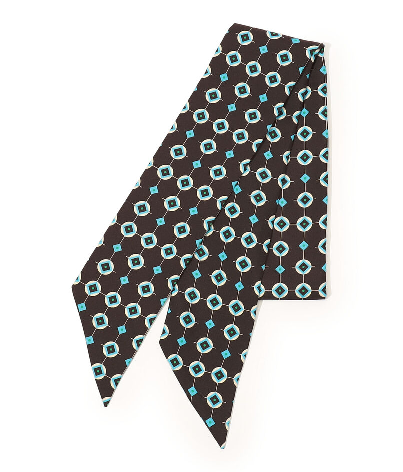 TOMORROWLAND 小紋柄 シルクスカーフ