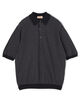 【別注】JOHN SMEDLEY 30Gハニカム編み ニットポロ ISIS