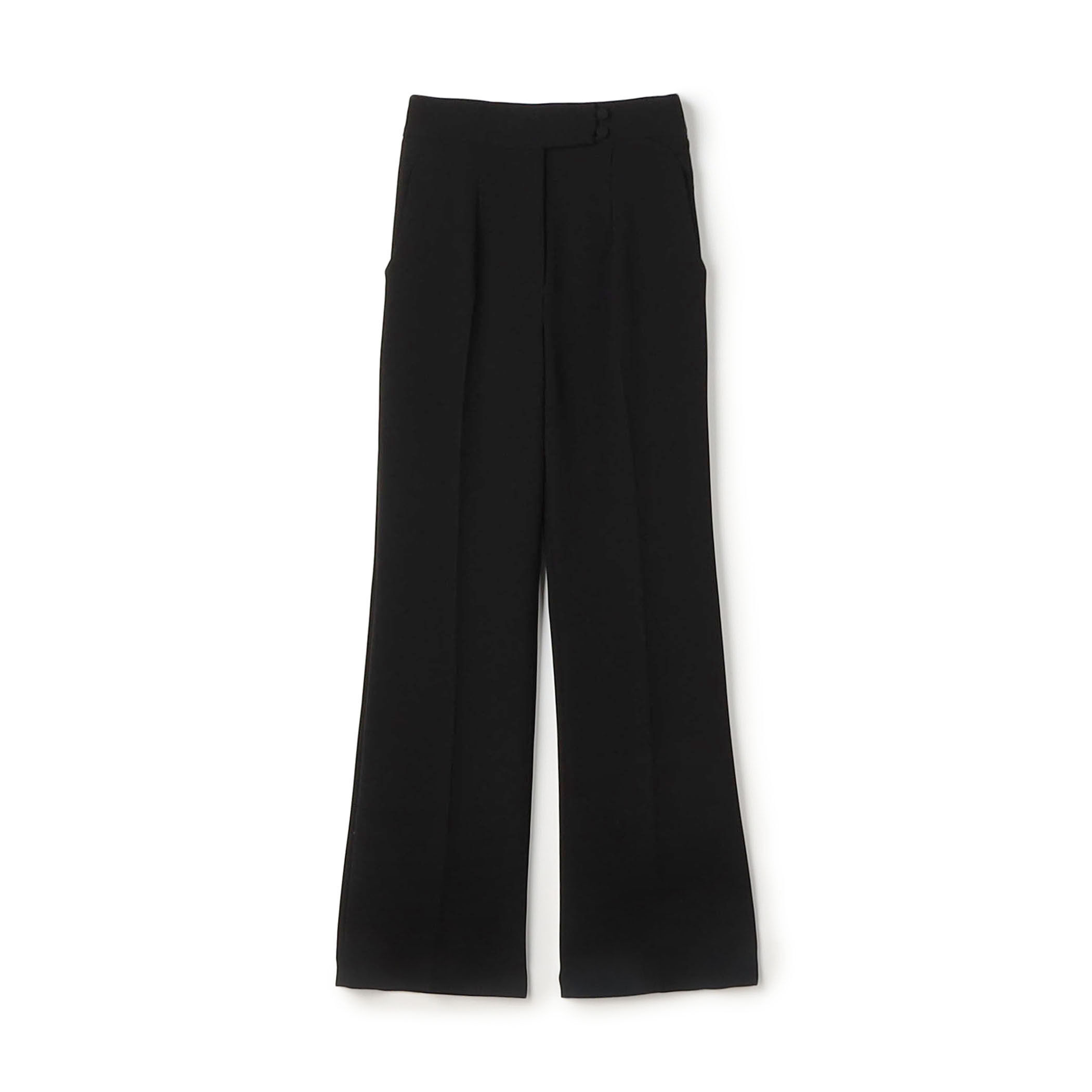 Mame Kurogouchi High Waisted Center Creased Suit Trousers