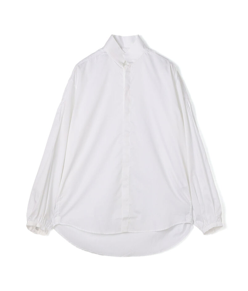 BOURRIENNE POETESSE スタンドカラーシャツ