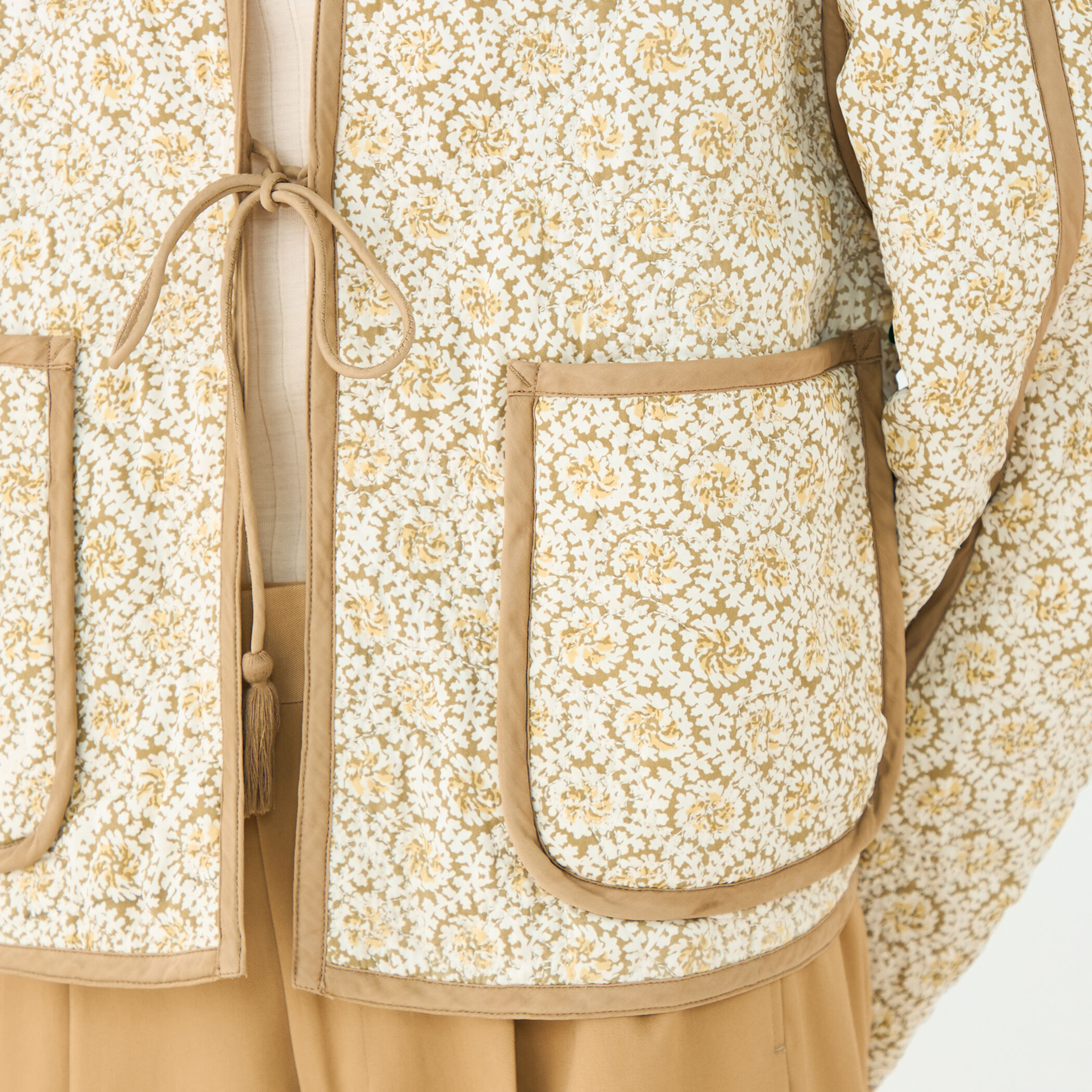 レーヨンサテンキルト リバーシブルジャケット｜トゥモローランド 公式通販