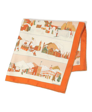 ATELIER TOMORROW WINTER MOUNTAIN シルクスカーフ
