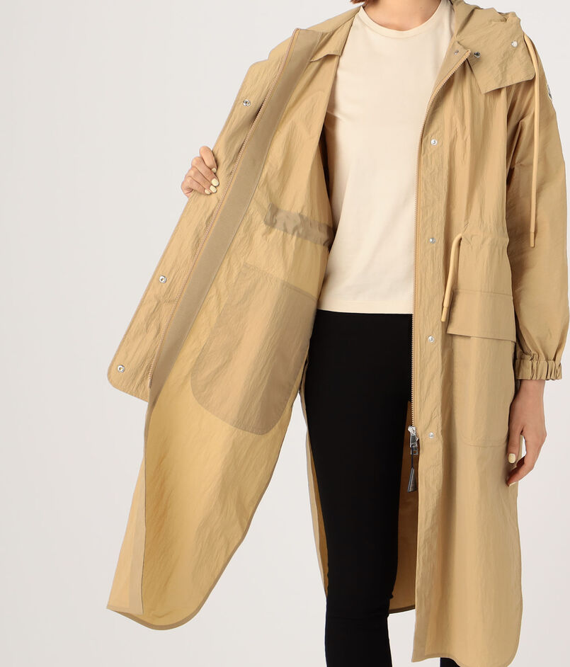 MONCLER SOLOGNE LONG COAT