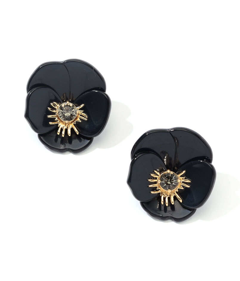 LELE SADOUGHI PANSY BUTTON ピアス