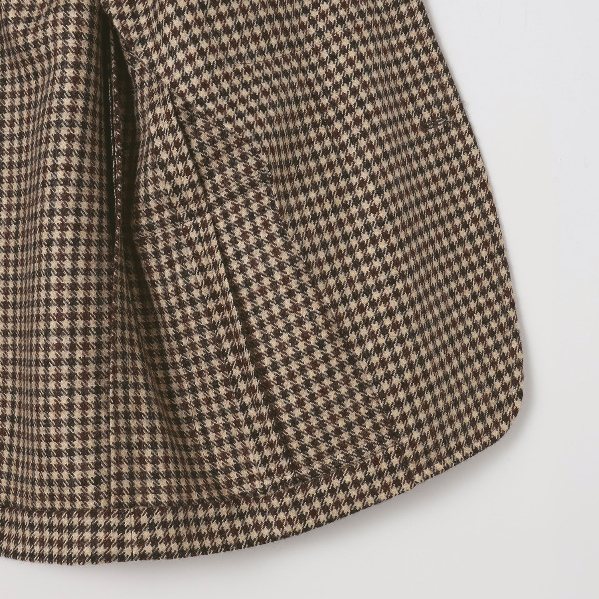 ベビーアルパカツイード ハンティングジャケット DORMEUIL