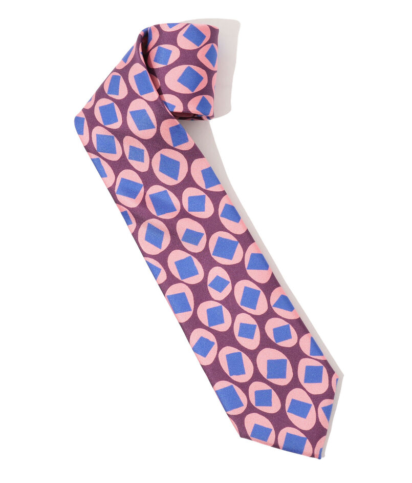 Charvet シルクプリント ネクタイ