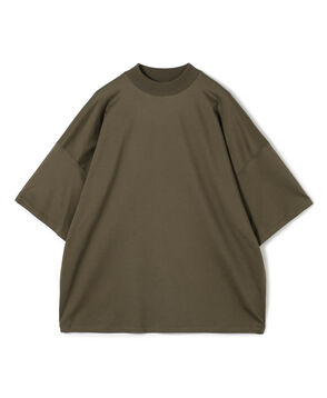 CABaN コットン ビルドネックTシャツ