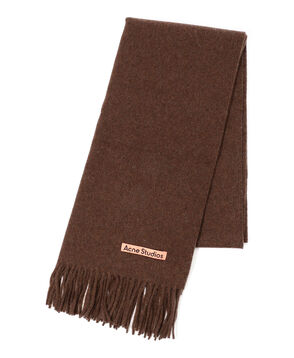 Acne Studios CANADA NARROW ウールフリンジストール