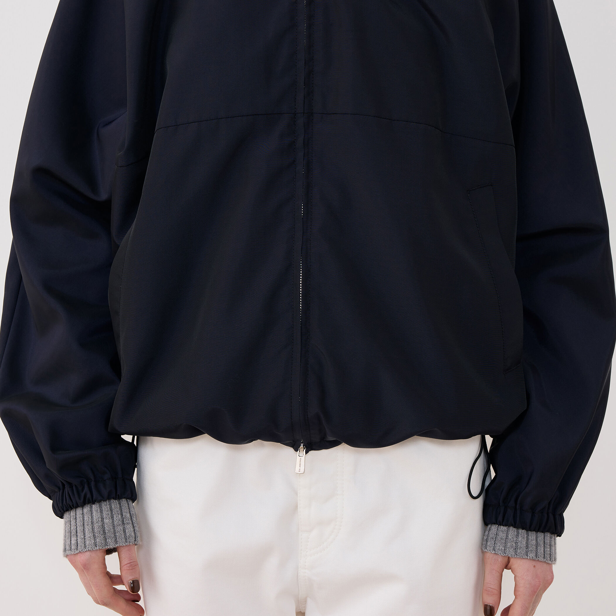 ナイロンシルクタフタ トラックジャケット｜トゥモローランド 公式通販