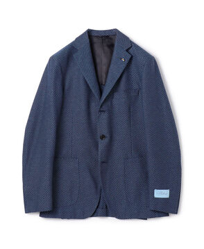 Belvest コットン シングルブレステッド 3Bジャケット