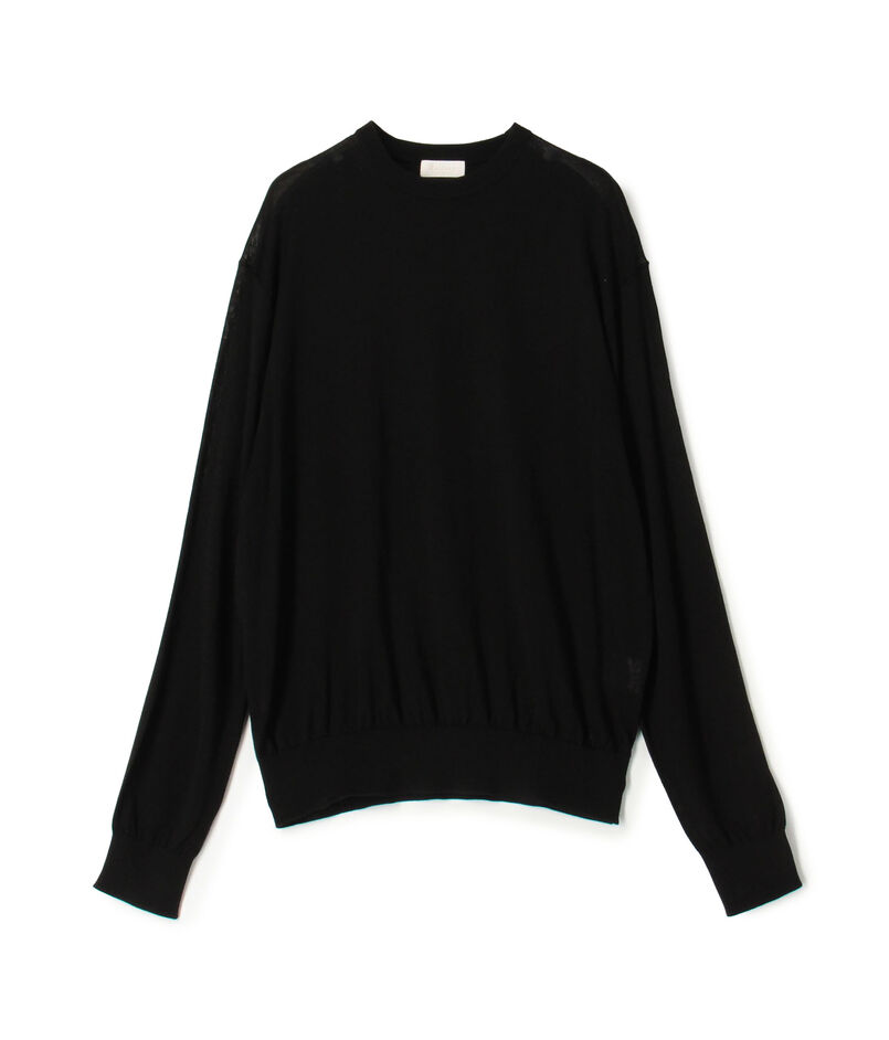 【WEB先行予約】エヴァーシルク クルーネックプルオーバー