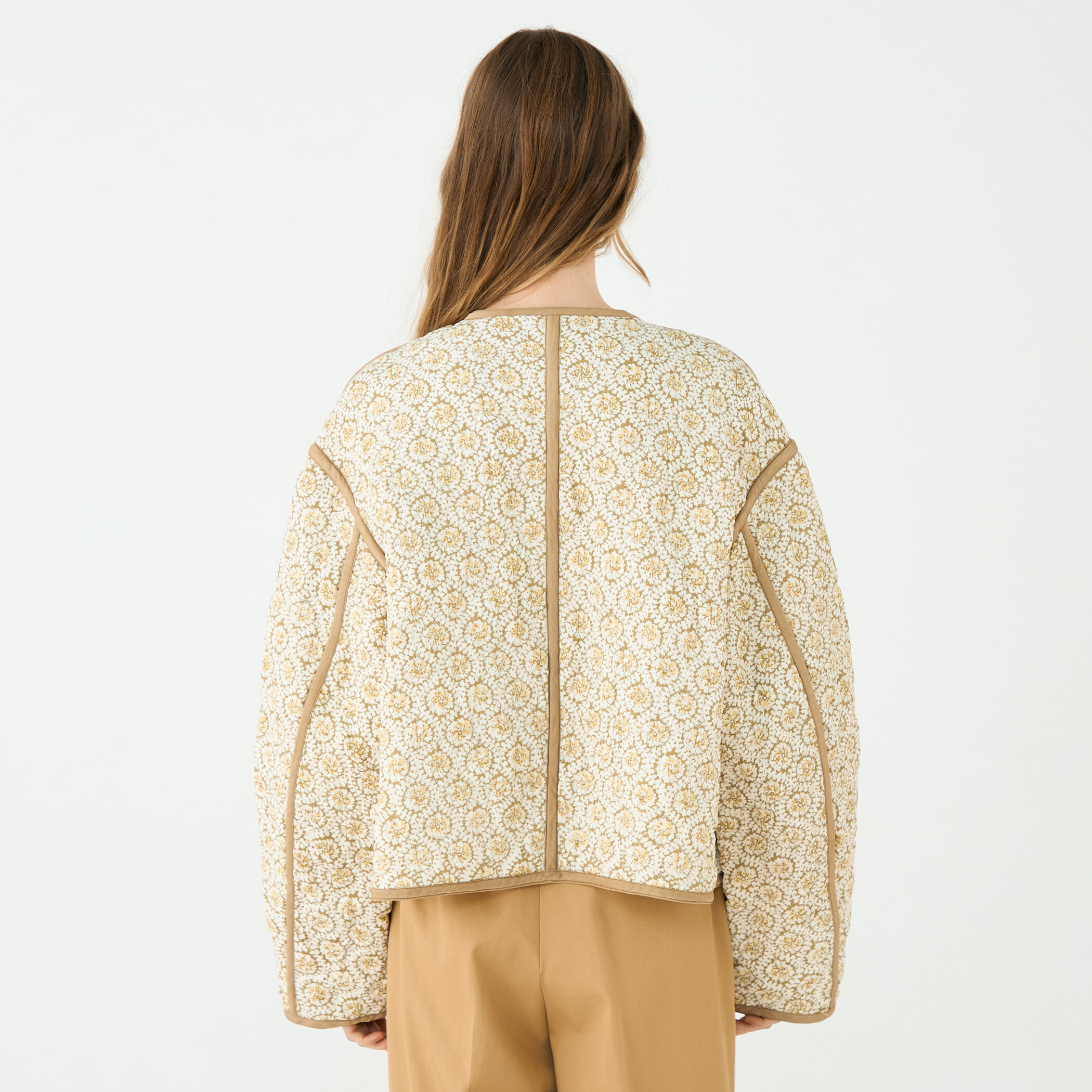 レーヨンサテンキルト リバーシブルジャケット｜トゥモローランド 公式通販