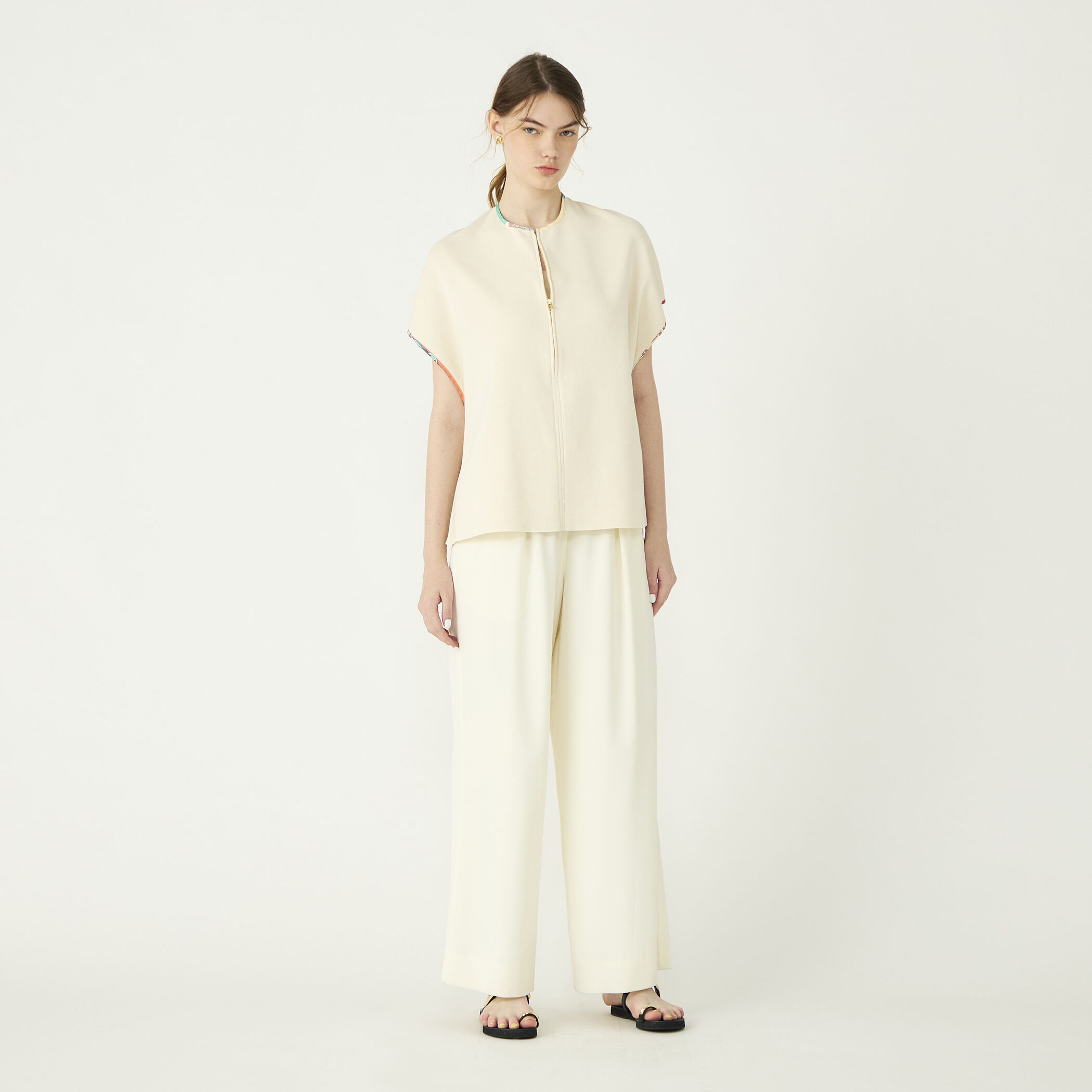 別注】manipuri for Ballsey MANIPURI COMBI ワイドプルオーバー