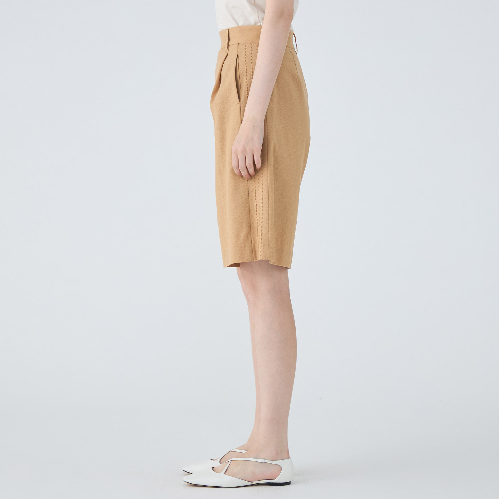 美品！tomorrowland★MACPHEE★ショートパンツ コットンジョーゼット ハーフパンツ｜トゥモローランド 公式通販