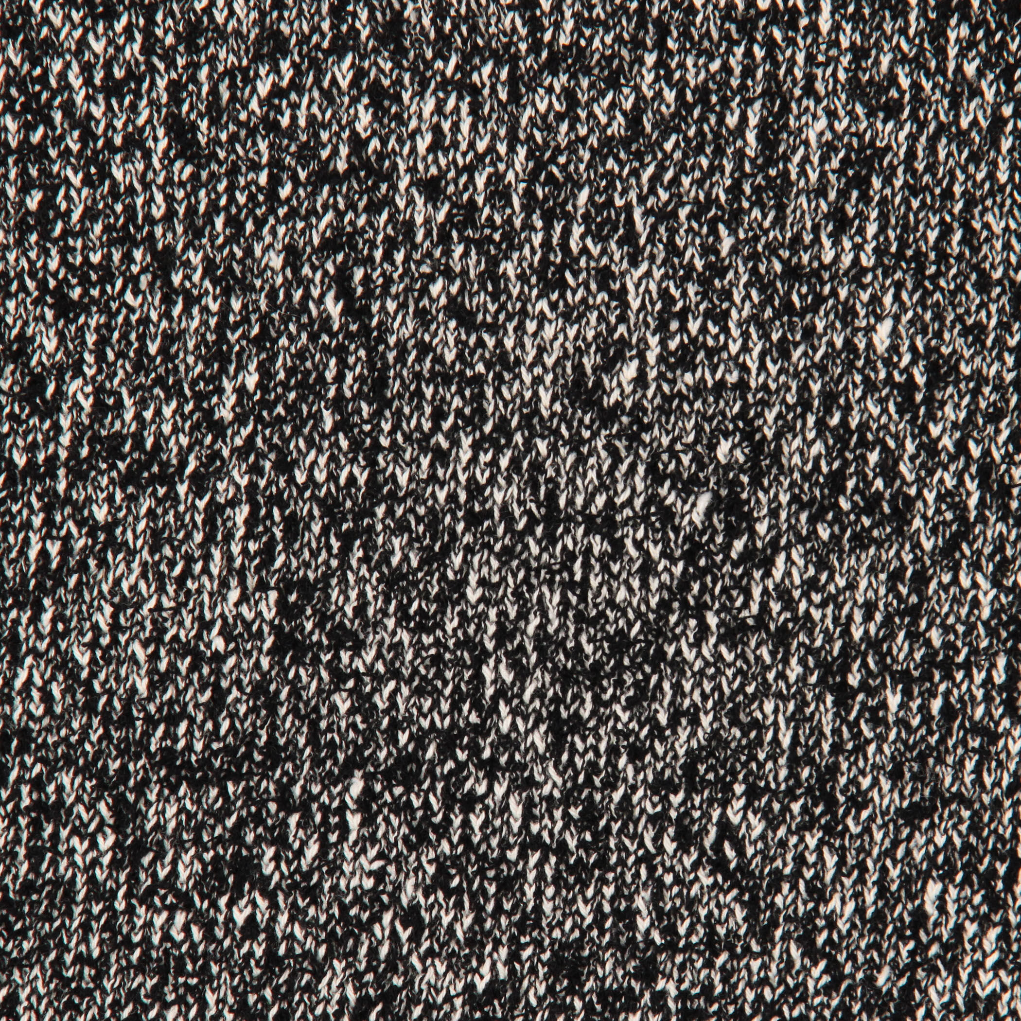 カード×カールヤーンニット ハーフジッププルオーバー