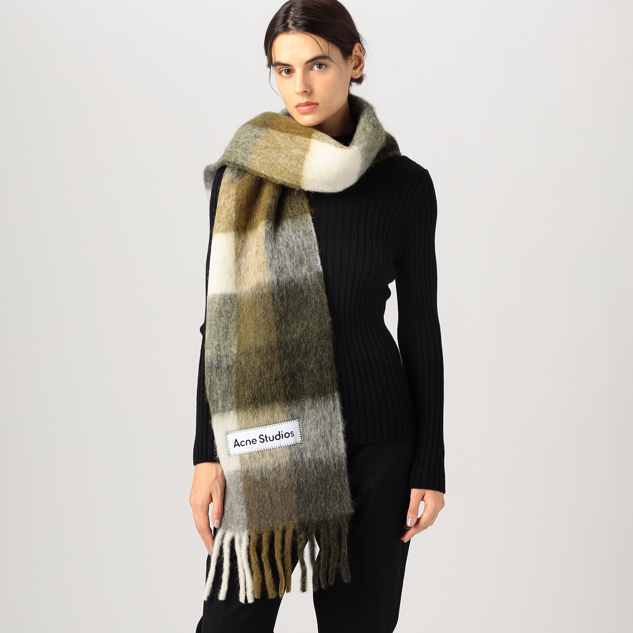 Acne Studios チェックストール｜トゥモローランド 公式通販