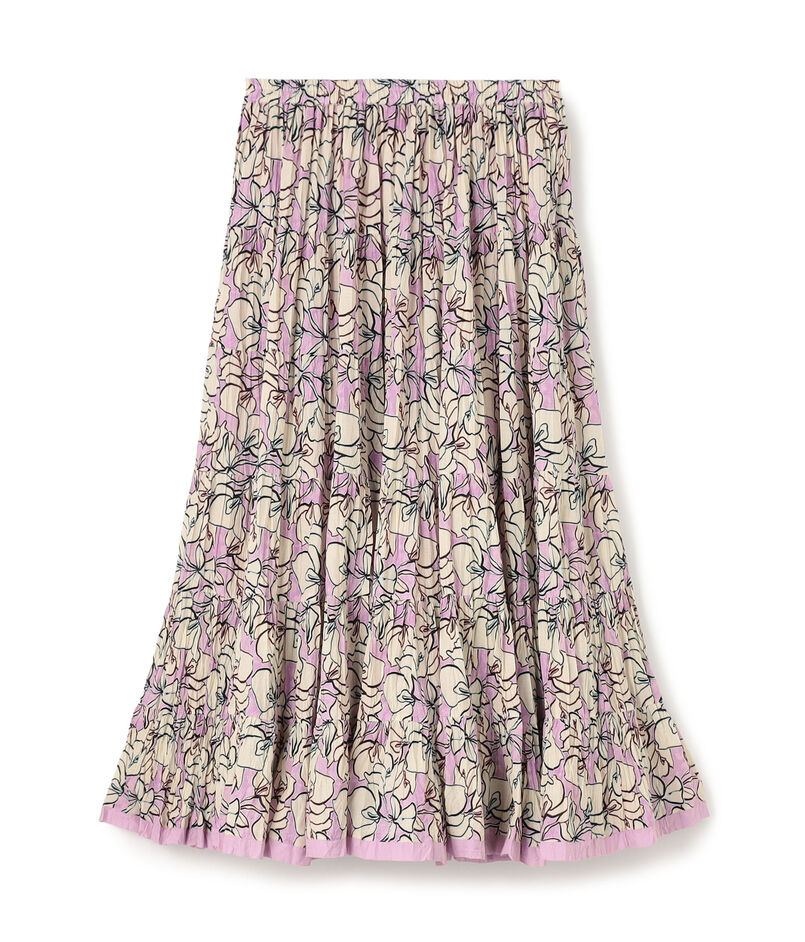 【WEB先行予約・別注】MARIHA Flower Poem 草原の虹のスカート