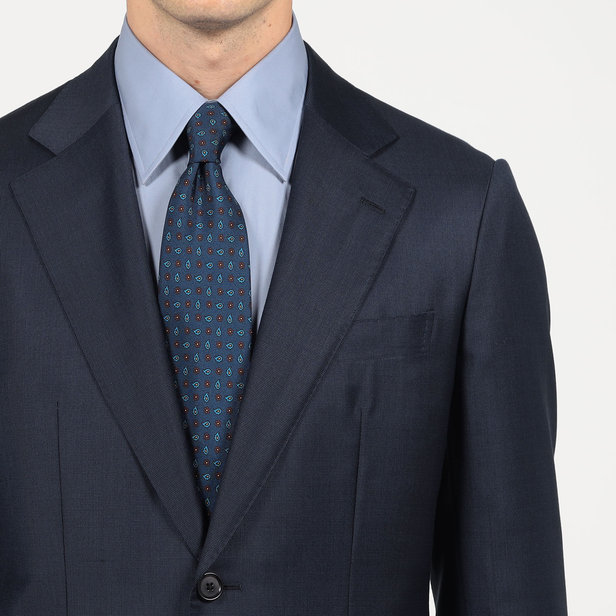 ウール シングルブレステッド 2Bスーツ TROFEO E.Zegna