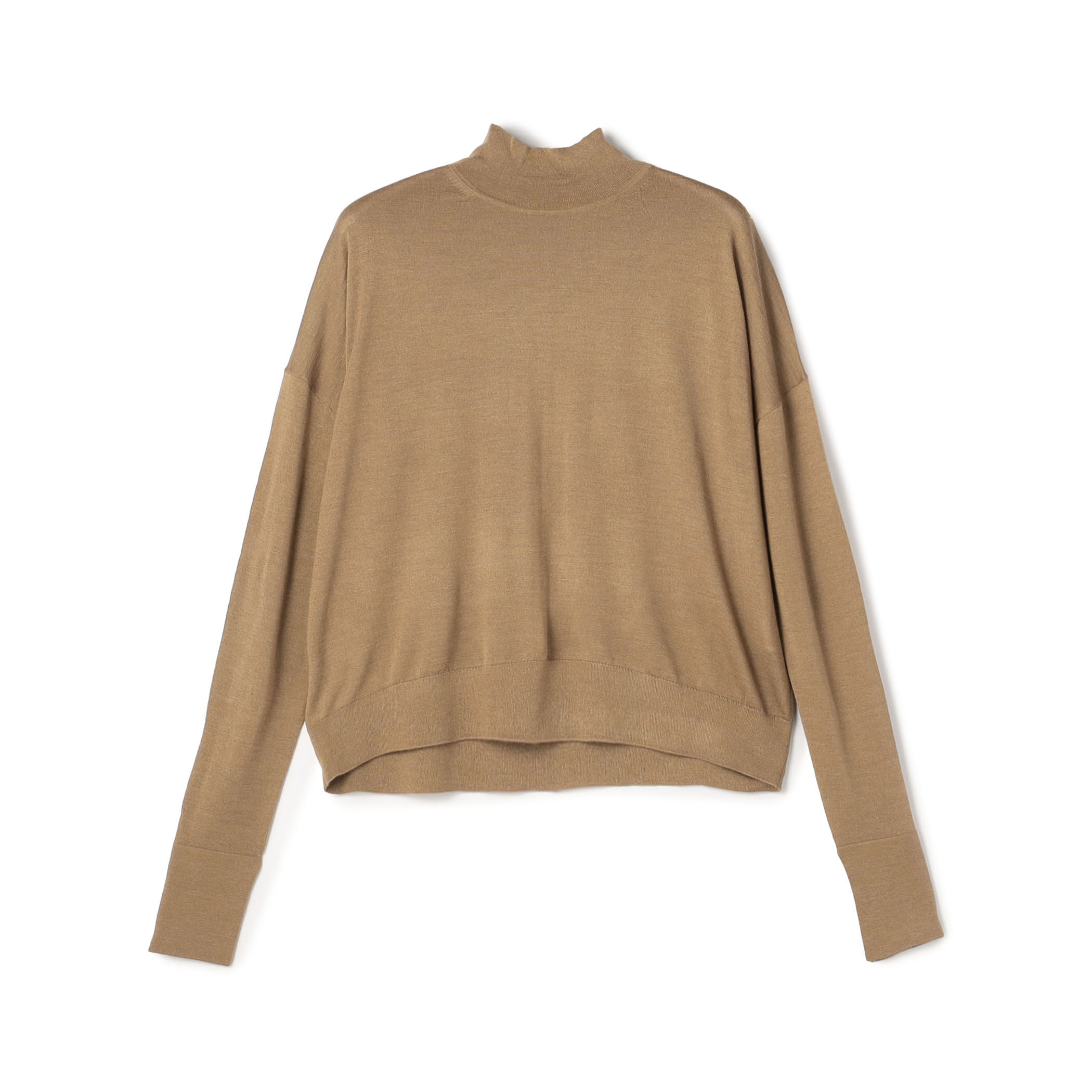 カシミヤシルク モックネックプルオーバー｜トゥモローランド 公式通販