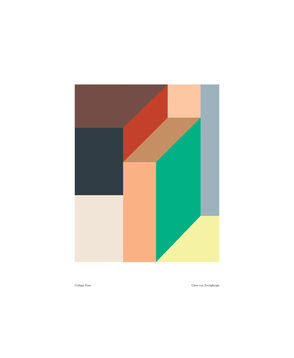 PAPER COLLECTIVE Collage Four ポスター