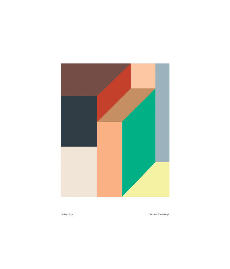 PAPER COLLECTIVE Collage Four ポスター