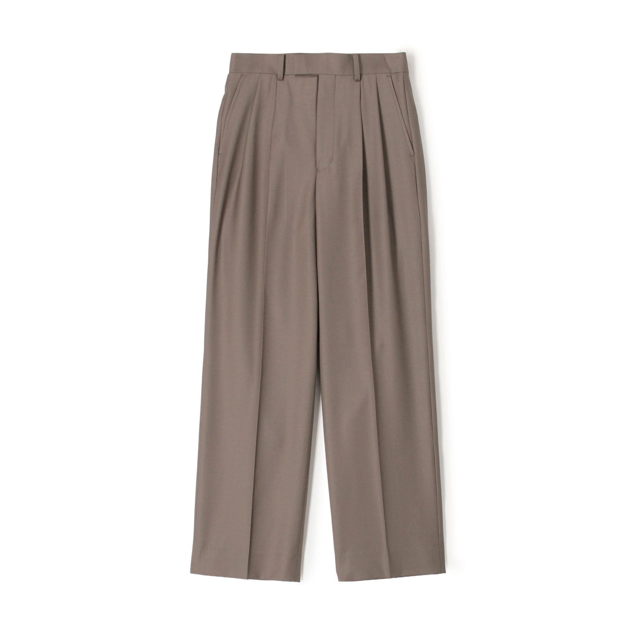 CANONICOウールトロ 2タックワイドパンツ｜トゥモローランド 公式通販