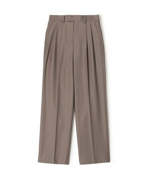 CANONICOウールトロ 2タックワイドパンツ