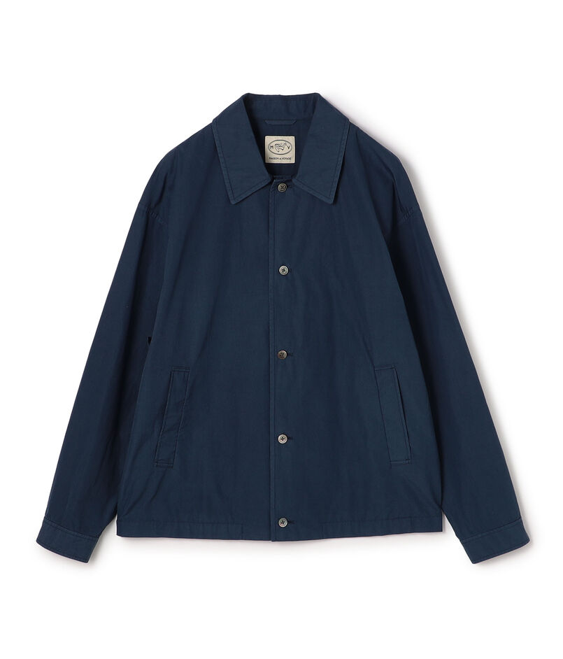 120/2コットンタイプライター シャツブルゾン