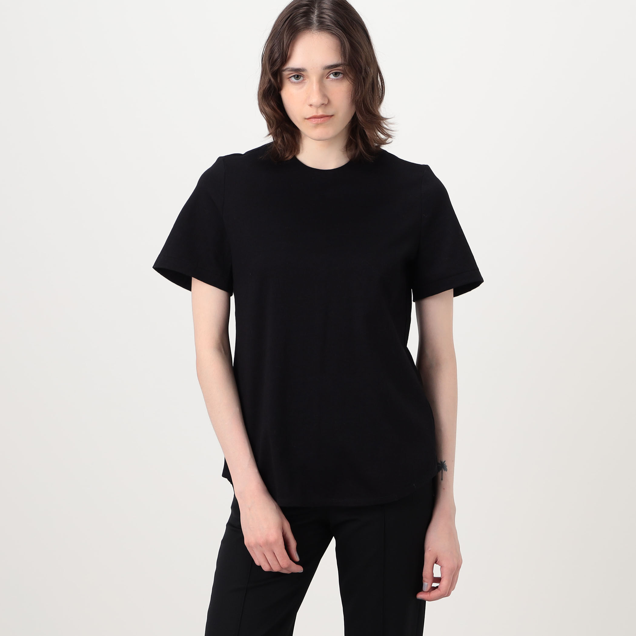 Mame Kurogouchi Cotton Plainstitch Top コットン ハーフスリーブ