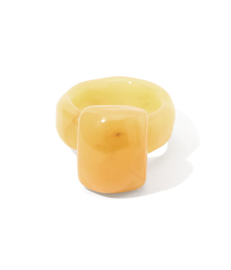 LEVENS JEWELS Square Stone リング