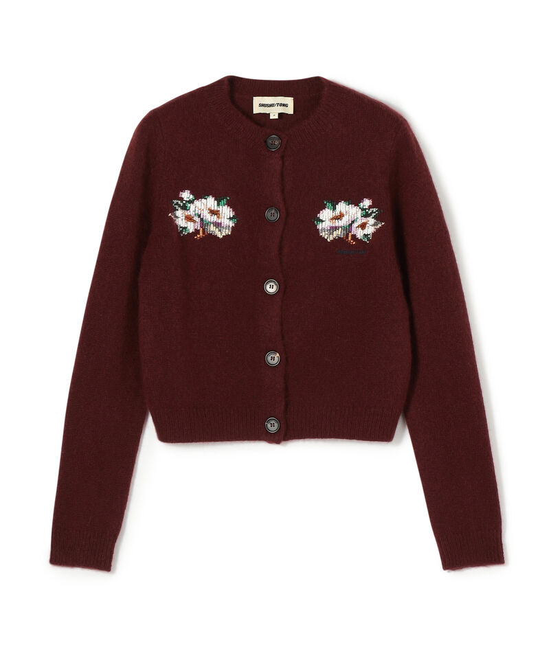 SHUSHU/TONG Embroidered Cardigan