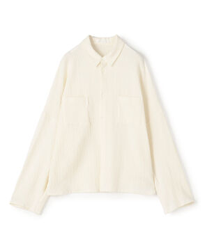 エアリーサッカー ワイドフィットシャツ